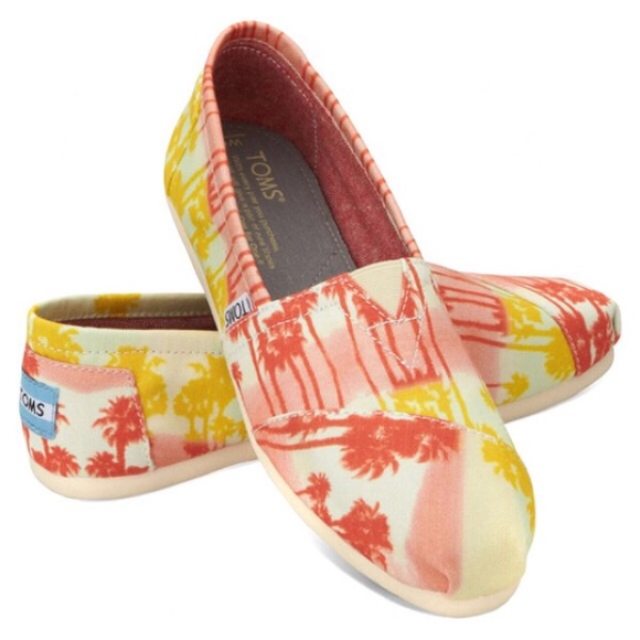 TOMS Shoes - Toms with Palm Tree Design